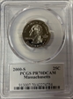 2000-S 25C Massachusetts PR70DCAM