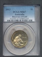 2013 $1 Discovery of Gold MS67