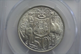 1966 50C KM-67  Ag MS65
