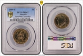 2009-C $1 Australian Citizenship MS67