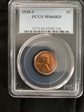 1938-S 1C MS66RD