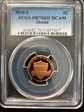 2010-S 1C Shield PR70DCAM