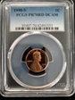 1990-S 1C PR70DCAM