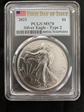 2021 $1 Silver Eagle - Type 2 First Day of Issue MS70