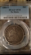 1866-S 50C No Motto VF25