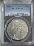 1885-O $1 MS65
