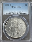 1884-O $1 MS63