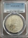 1890-S $1 AU55