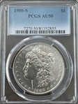 1900-S $1 AU50