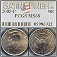 2005-P 50C Satin Finish SP68