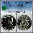 1970-S 50C PR68