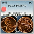 1963 1C PR68RD