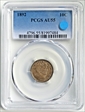 1892 10C AU55