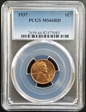 1937 1C MS66RD