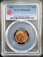 1937 1C MS66RD