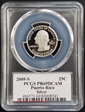 2009-S 25C Puerto Rico Silver PR69DCAM
