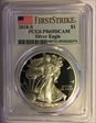2018-S $1 Silver Eagle First Strike PR69DCAM