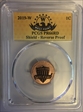 2019-W 1C Shield - Reverse Proof PR66RD