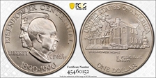 1990-W $1 Eisenhower MS69