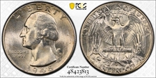 1945-D 25C MS66