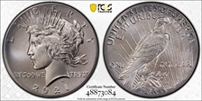 2021 $1 Peace Dollar 100th Anniversary MS70