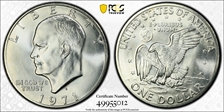 1971-S $1 Silver MS66