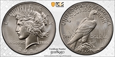 2024 $1 Peace Dollar MS70