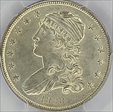1838 25C Capped Bust MS63