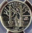 2001-S 25C Vermont Silver PR70DCAM