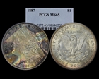 1887 $1 MS65