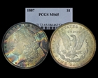 1887 $1 MS65