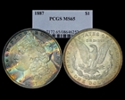 1887 $1 MS65