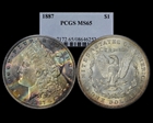 1887 $1 MS65
