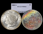 1880-S $1 MS64