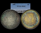 1887 $1 MS65