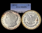 1879-S $1 MS65PL