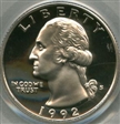 1992-S 25C PR69DCAM