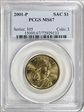 2001-P SAC$1 MS67