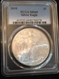 2010 $1 Silver Eagle MS69