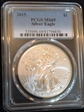 2015 $1 Silver Eagle MS69