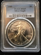 1989 $1 Silver Eagle MS69