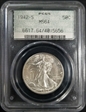 1942-S 50C MS64