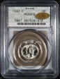 1943-D 10C MS66FB