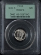 1936-S 10C MS66FB