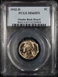 1942-D 5C MS65FS
