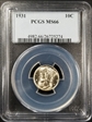 1931 10C MS66