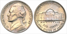 1942 5C Nickel MS65FS