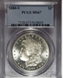 1880-S $1 MS67