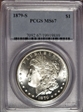 1879-S $1 MS67