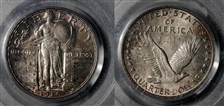 1916 25C Standing Liberty AU58FH